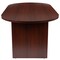 Flash Furniture Oval 35" W, 72" L, 29.5" H, Laminate Top, Red GC-TL1035-MHG-GG - alternate 8